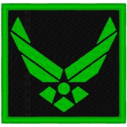 AIR FORCE REFLECTIVE PATCH